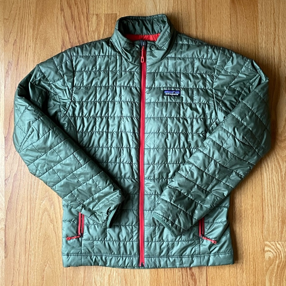 Patagonia Green Nano Puff Jacket Sz S